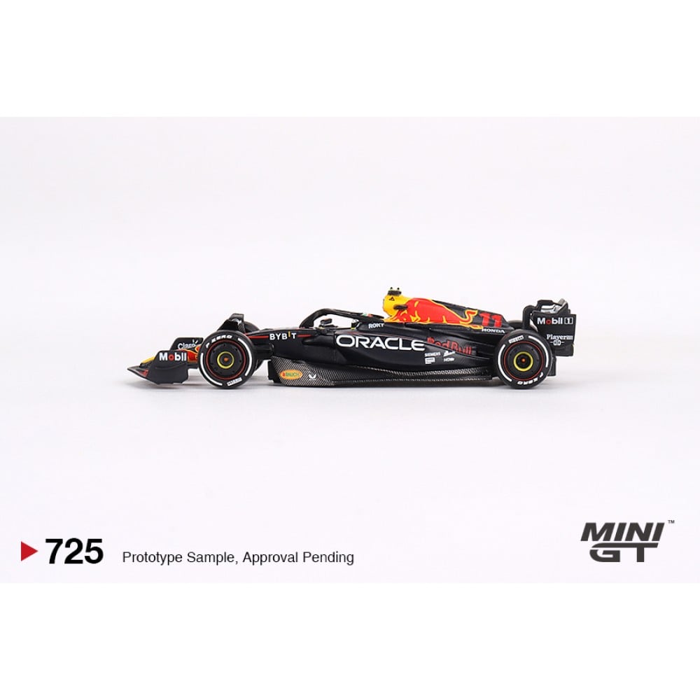 MGT00725-L - 1/64 ORACLE RED BULL RACING RB19 NO.11 SERGIO PEREZ 2023 F1 SAUDI ARABIAN GP WINNER