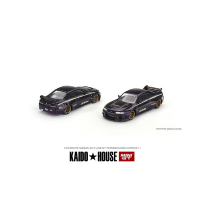 MGTKHMG072 - 1/64 NISSAN SKYLINE GT-R (R33) KAIDO WORKS V1