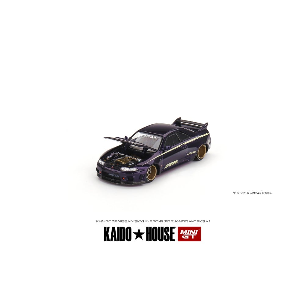 MGTKHMG072 - 1/64 NISSAN SKYLINE GT-R (R33) KAIDO WORKS V1