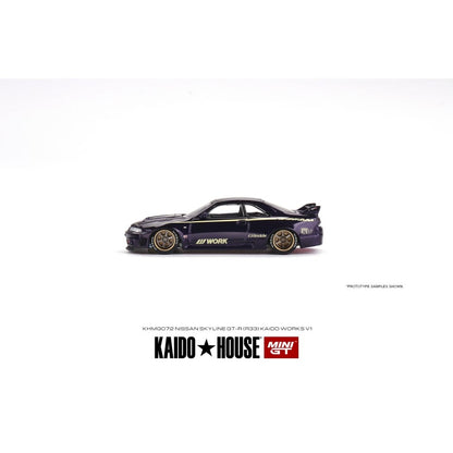 MGTKHMG072 - 1/64 NISSAN SKYLINE GT-R (R33) KAIDO WORKS V1