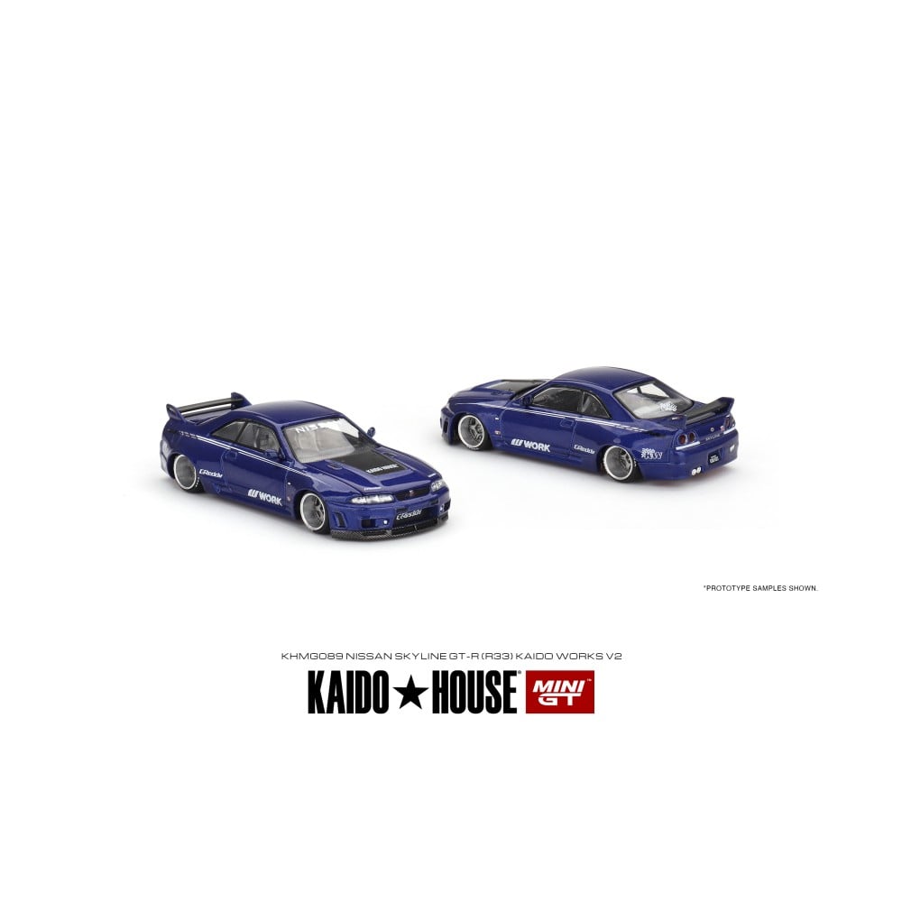 MGTKHMG089 - 1/64 NISSAN SKYLINE GT-R (R33) KAIDO WORKS V2