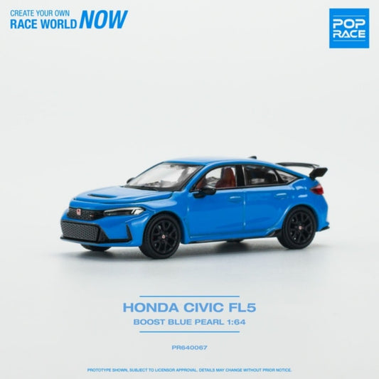 1/64 HONDA CIVIC TYPE-R FL5 BOOST BLUE PEARL - PR640067