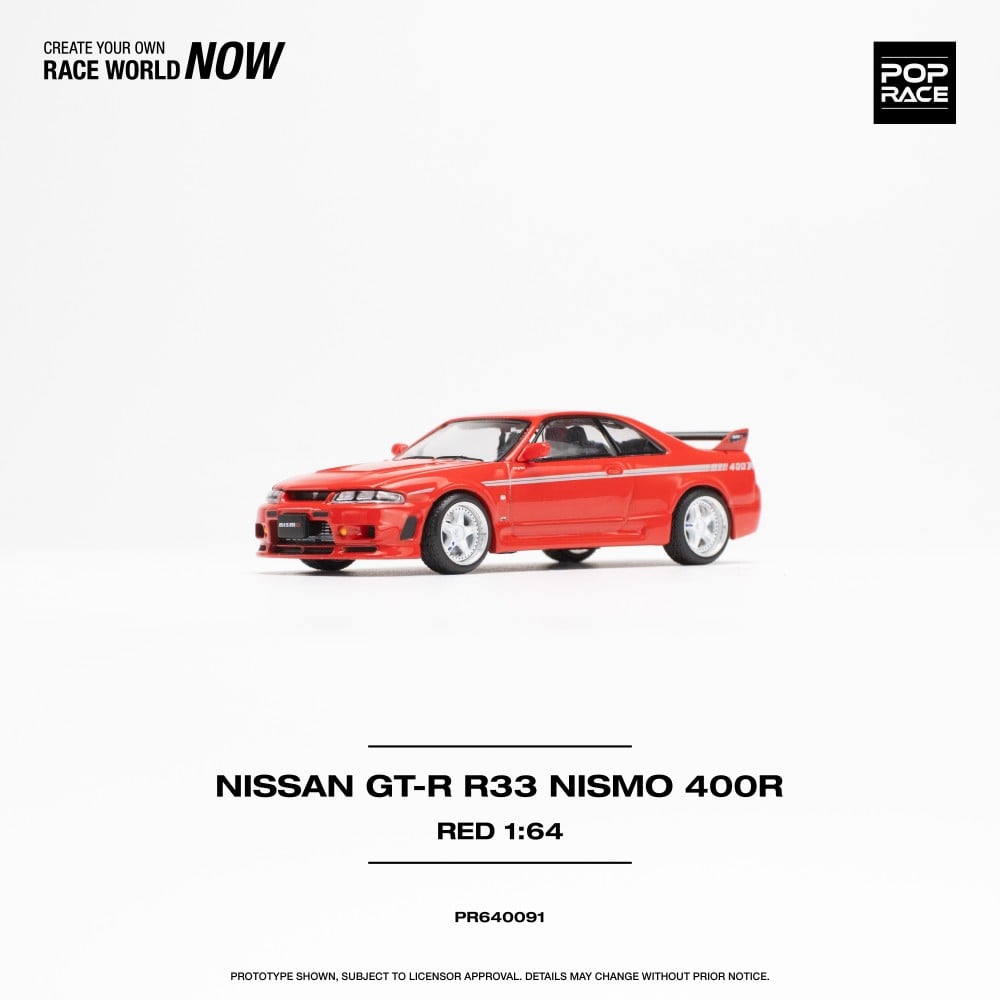 PR640091 - 1/64 NISSAN GT-R R33 NISMO 400R