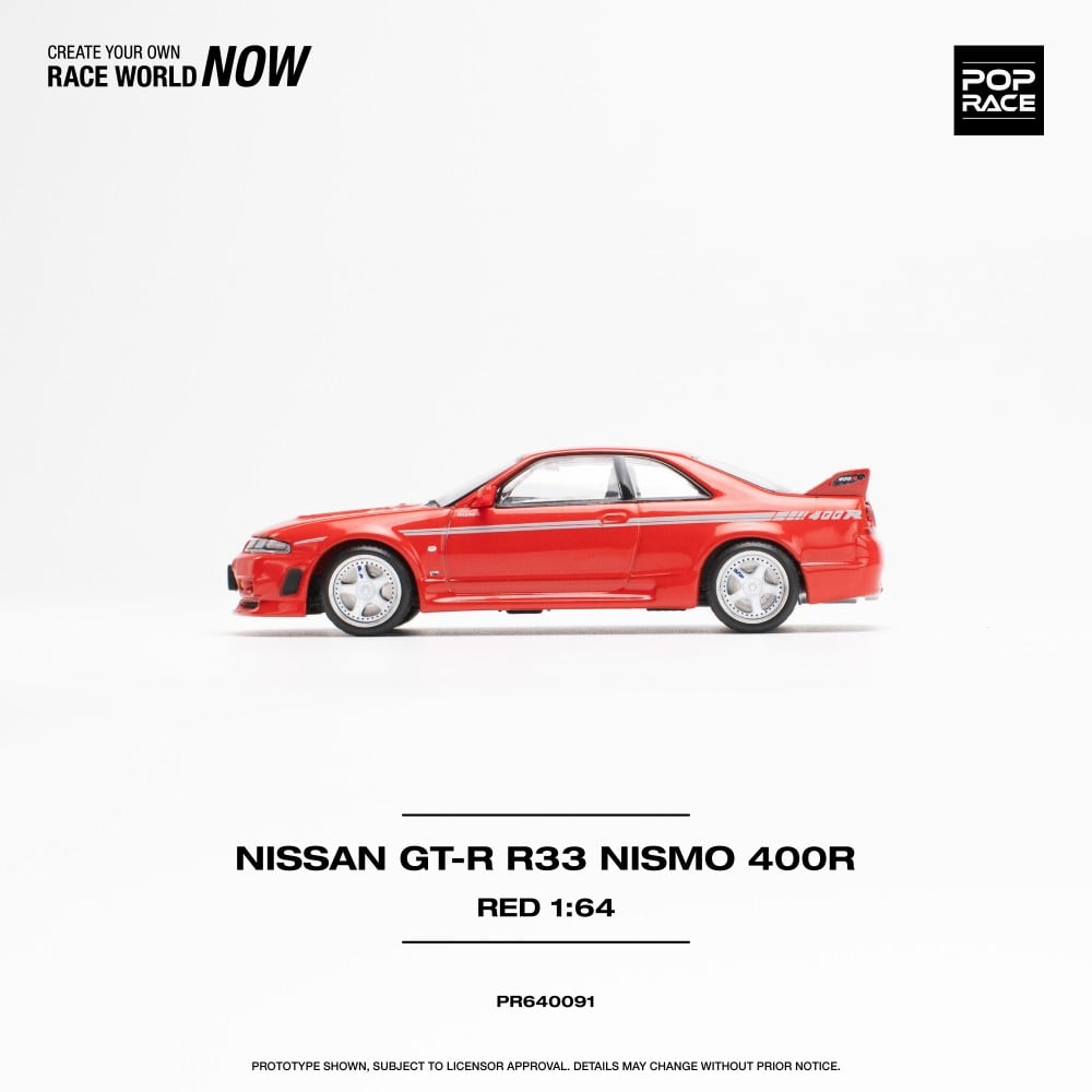 PR640091 - 1/64 NISSAN GT-R R33 NISMO 400R