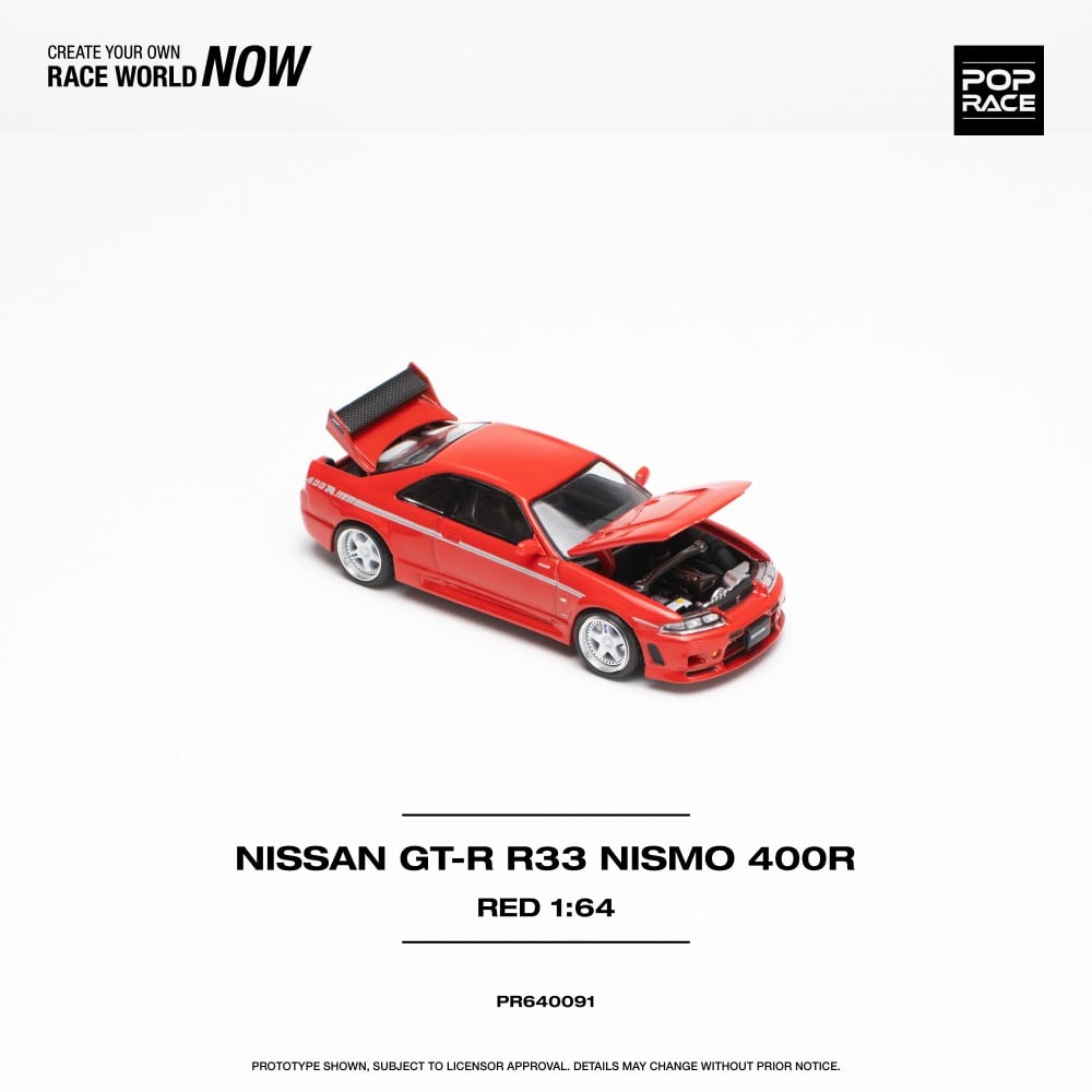 PR640091 - 1/64 NISSAN GT-R R33 NISMO 400R