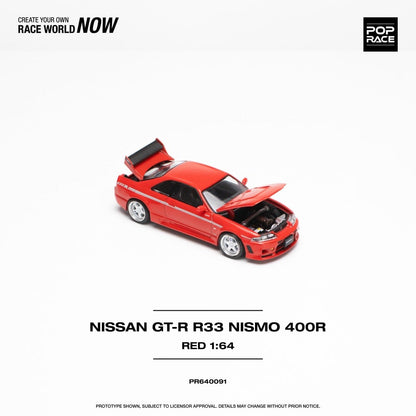 PR640091 - 1/64 NISSAN GT-R R33 NISMO 400R