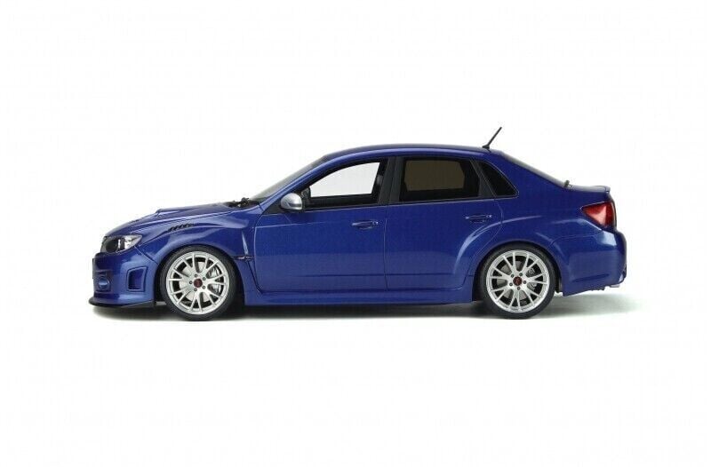 Otto 1/18 - 2011 Subaru Impreza WRX STi S206 - Blue - OT851