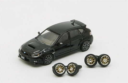 1/64 2009 Subaru Impreza WRX rhd, black - BM64B0112rhd