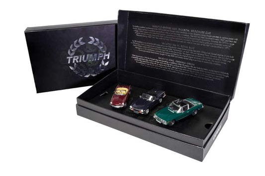 TC00004 Sporting Triumph collection. Stag, Spitfire TR6
